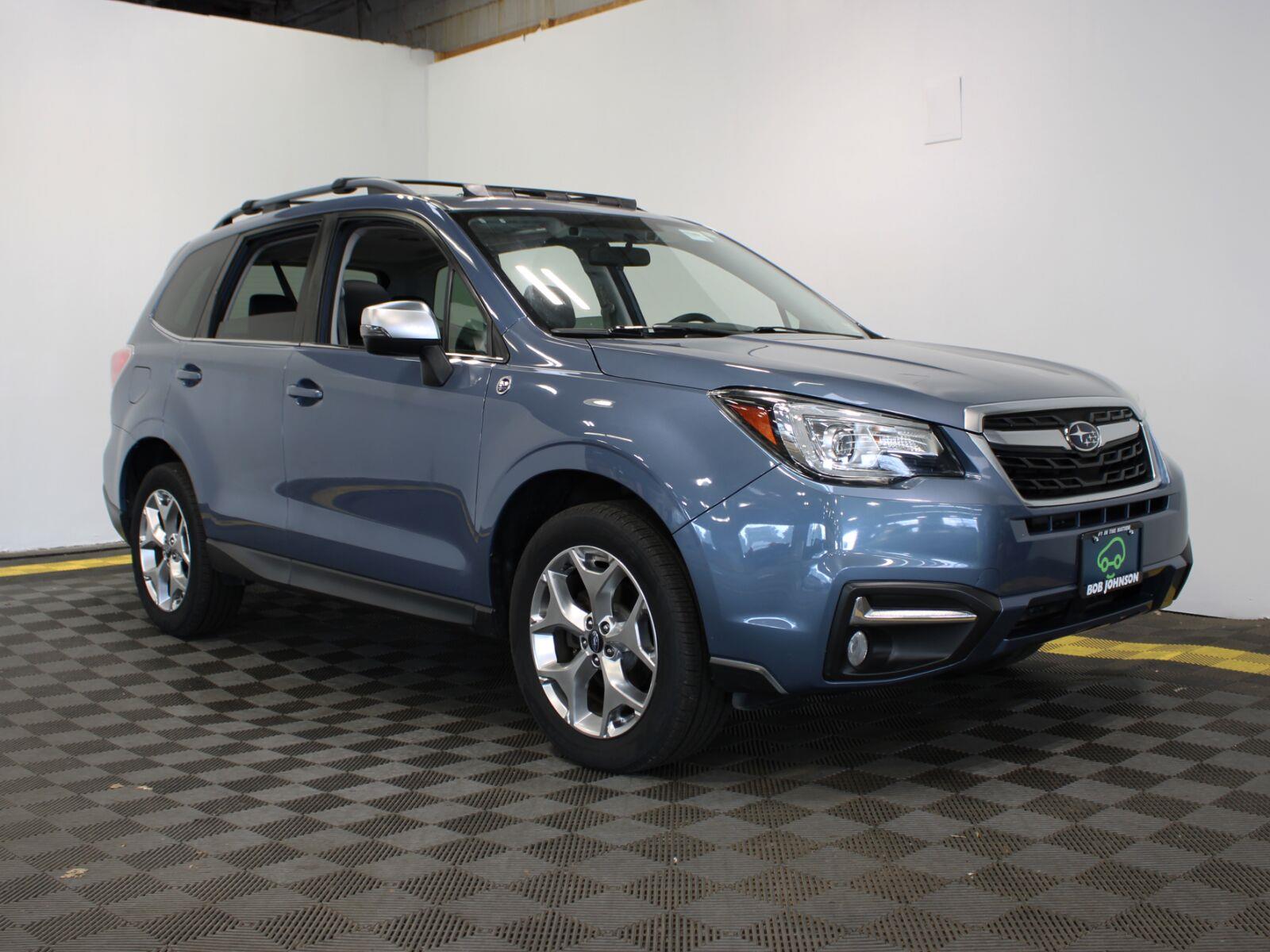 Heritage Blue Metallic 2018 Subaru Forester SUV / Crossover All-Wheel Drive Continuously Variable Transmission