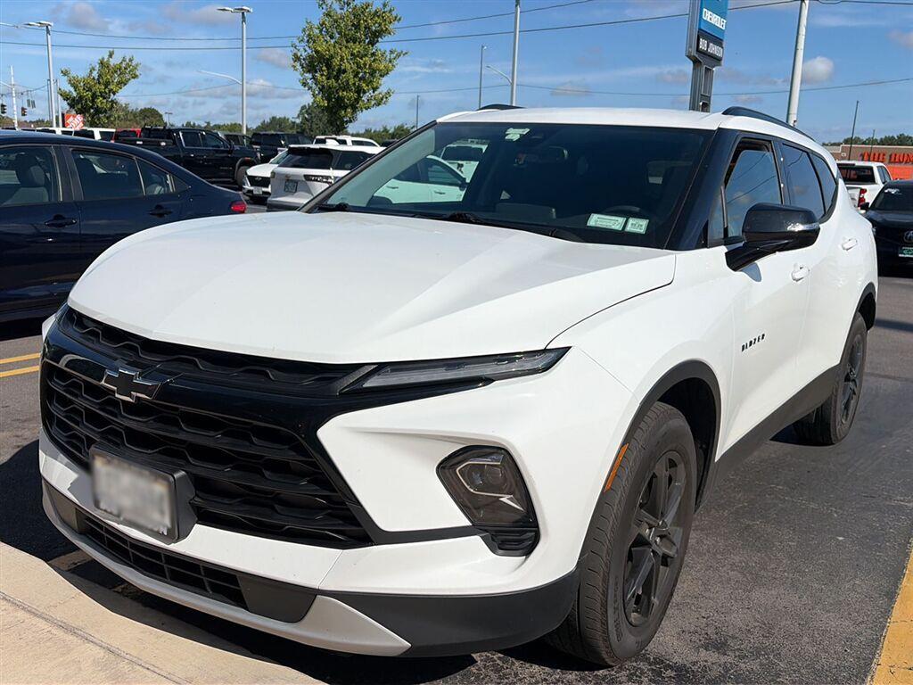 Summit White 2024 Chevrolet Blazer SUV / Crossover All-Wheel Drive 9-Speed Automatic