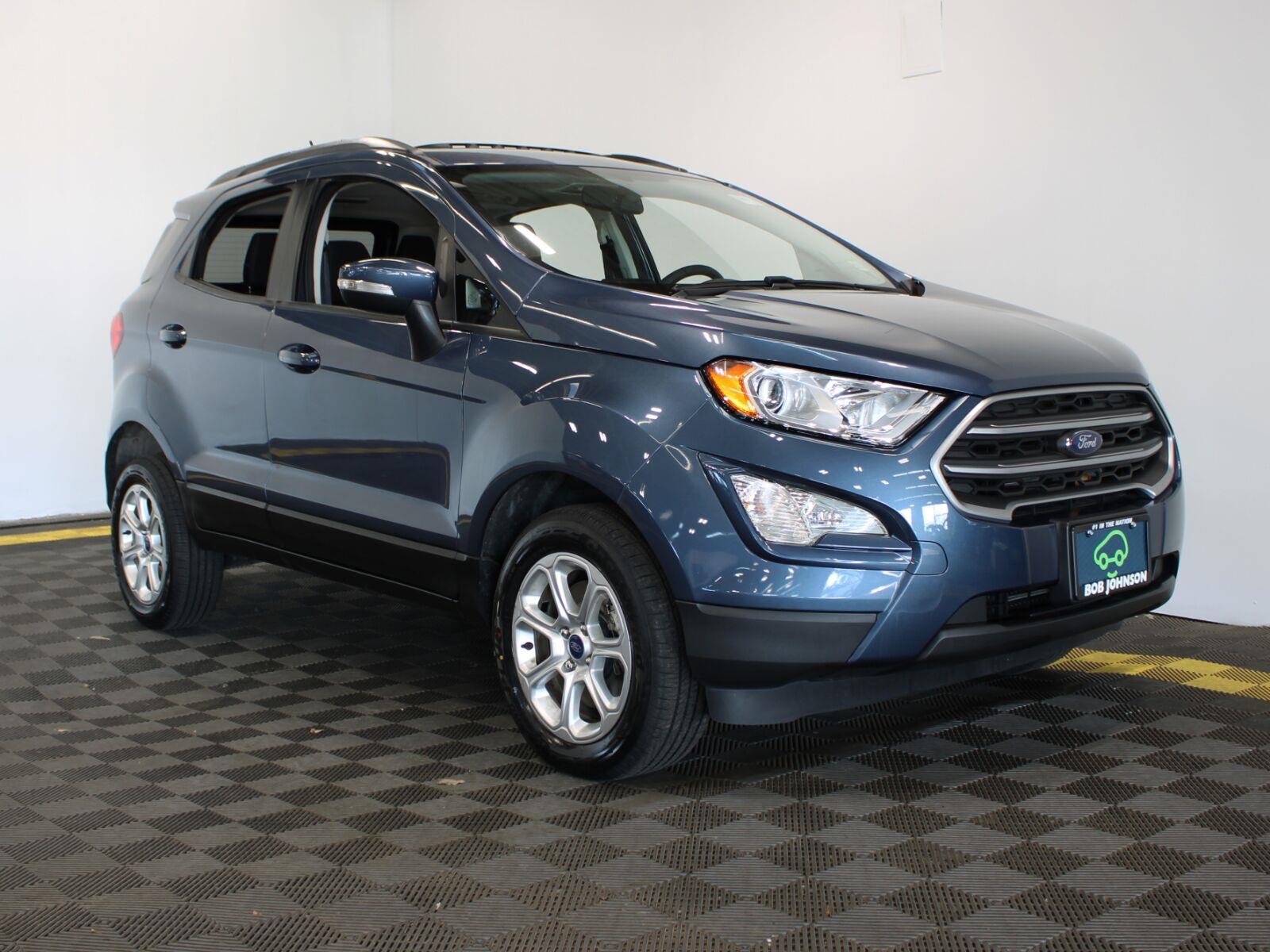 Blue 2022 Ford EcoSport SUV / Crossover All-Wheel Drive 6-Speed Automatic