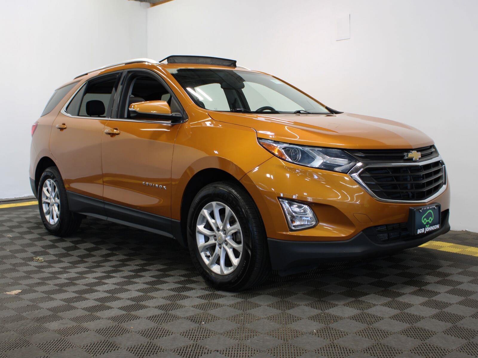 Orange Burst Metallic 2018 Chevrolet Equinox SUV / Crossover Four-Wheel Drive 6-Speed Automatic
