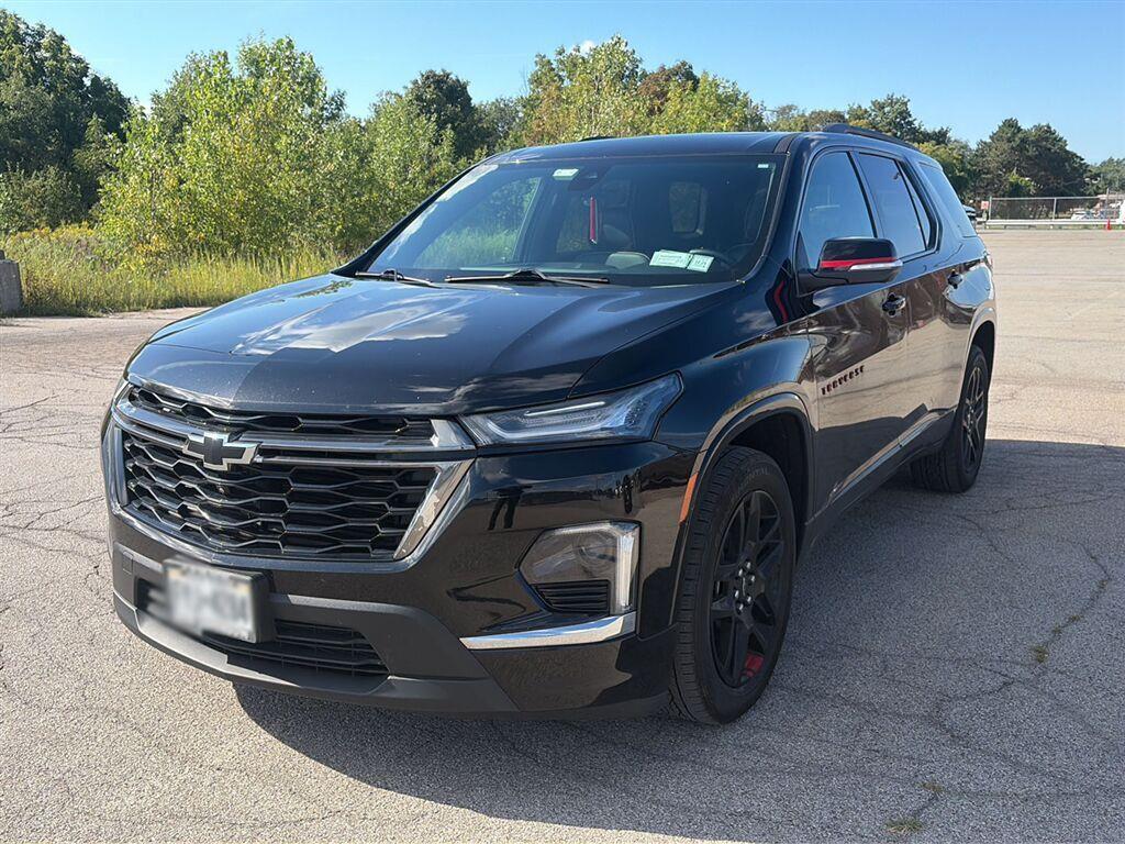 Mosaic Black Metallic 2023 Chevrolet Traverse SUV / Crossover Four-Wheel Drive 9-Speed Automatic
