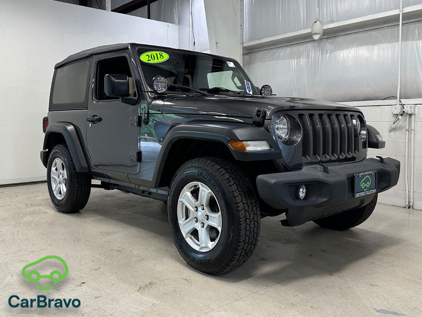 2018 Jeep Wrangler Gris (Granite Crystal Metallic Clearcoat) SUV/Crossover Todo terreno 8 velocidades Automática