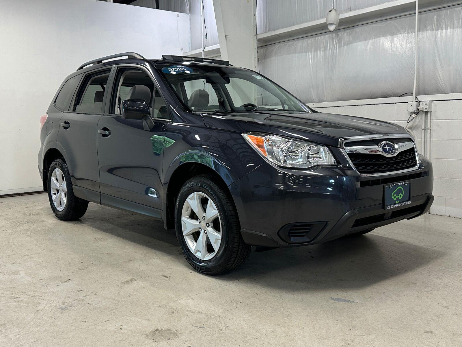 Dark Gray Metallic 2016 Subaru Forester SUV / Crossover All-Wheel Drive Continuously Variable Transmission
