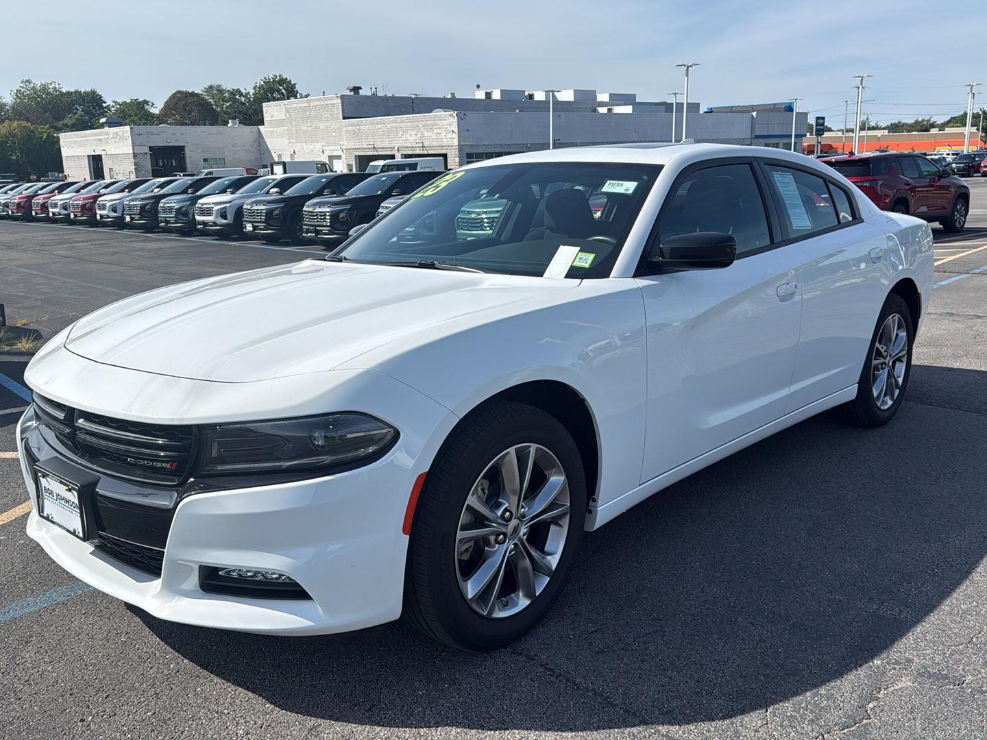 White Knuckle Clearcoat 2023 Dodge Charger Sedan All-Wheel Drive 8-Speed Automatic