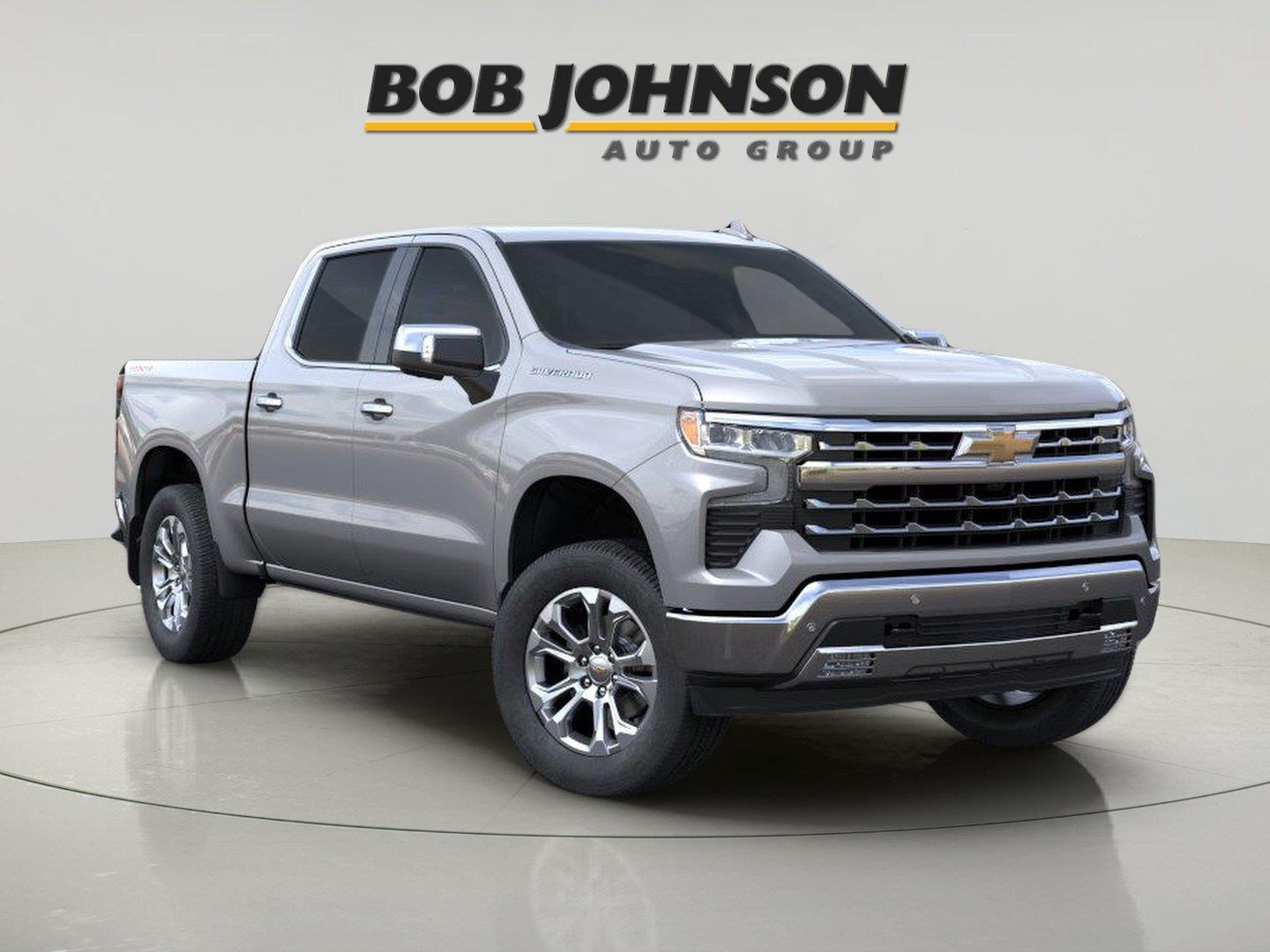 Sterling Gray Metallic 2026 Chevrolet Silverado 1500 Pickup Truck Four-Wheel Drive Automatic