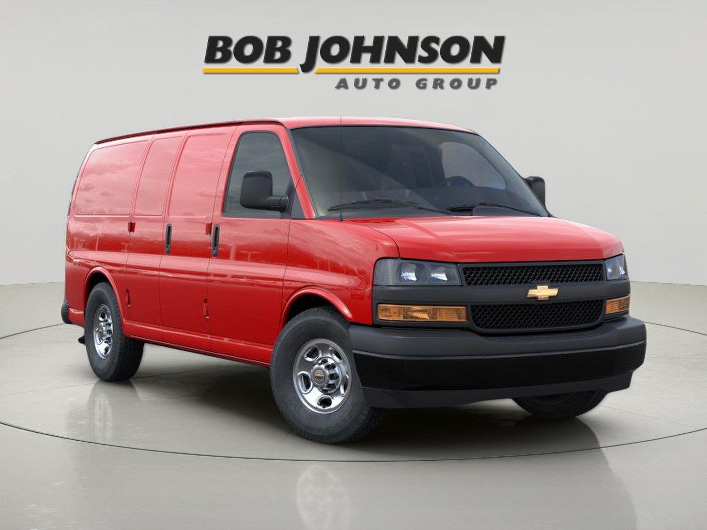 Red Hot 2026 Chevrolet Express Cargo Van Rear-Wheel Drive 8-Speed Automatic