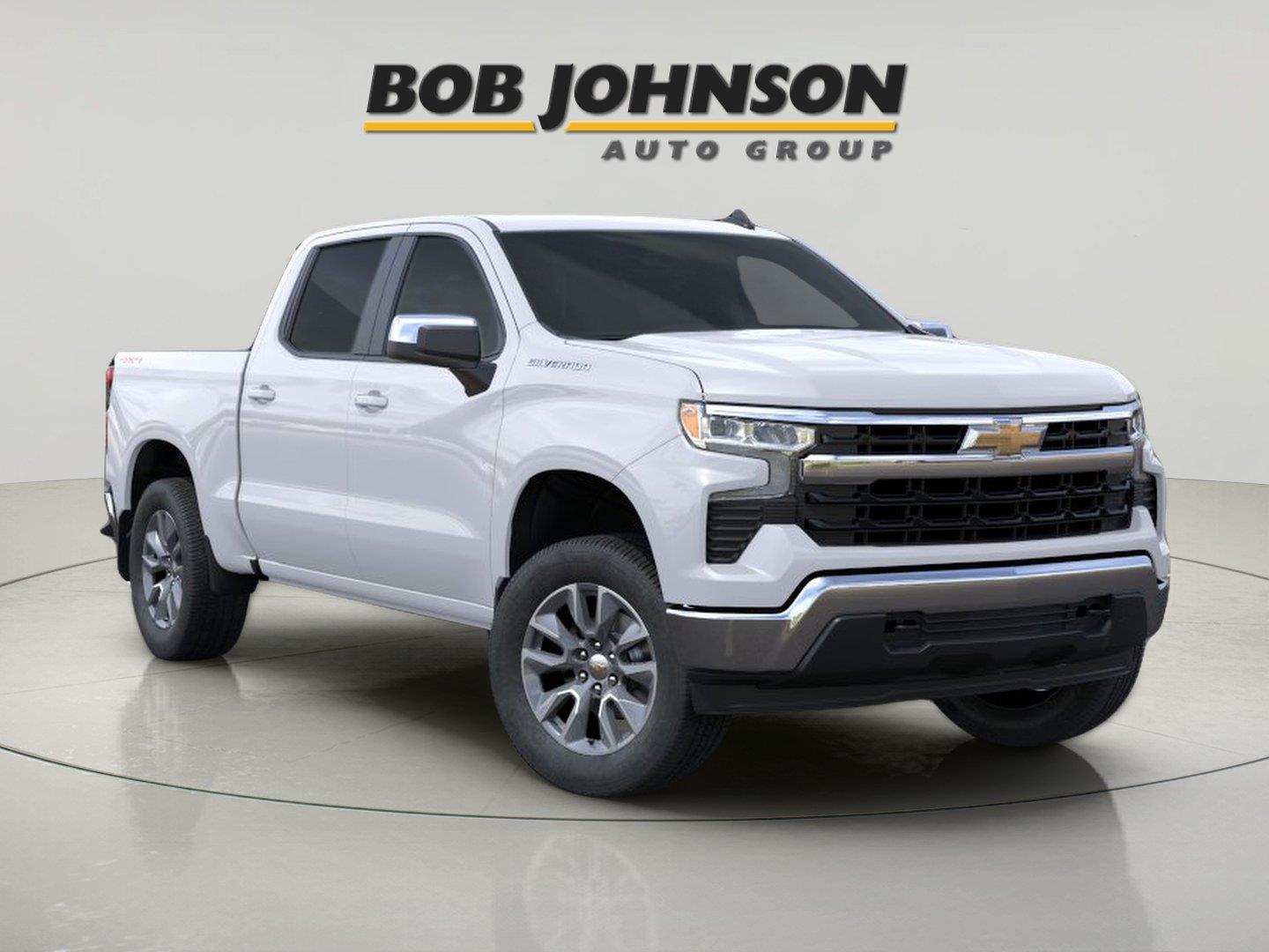 Summit White 2026 Chevrolet Silverado 1500 Pickup Truck Four-Wheel Drive 8-Speed Automatic