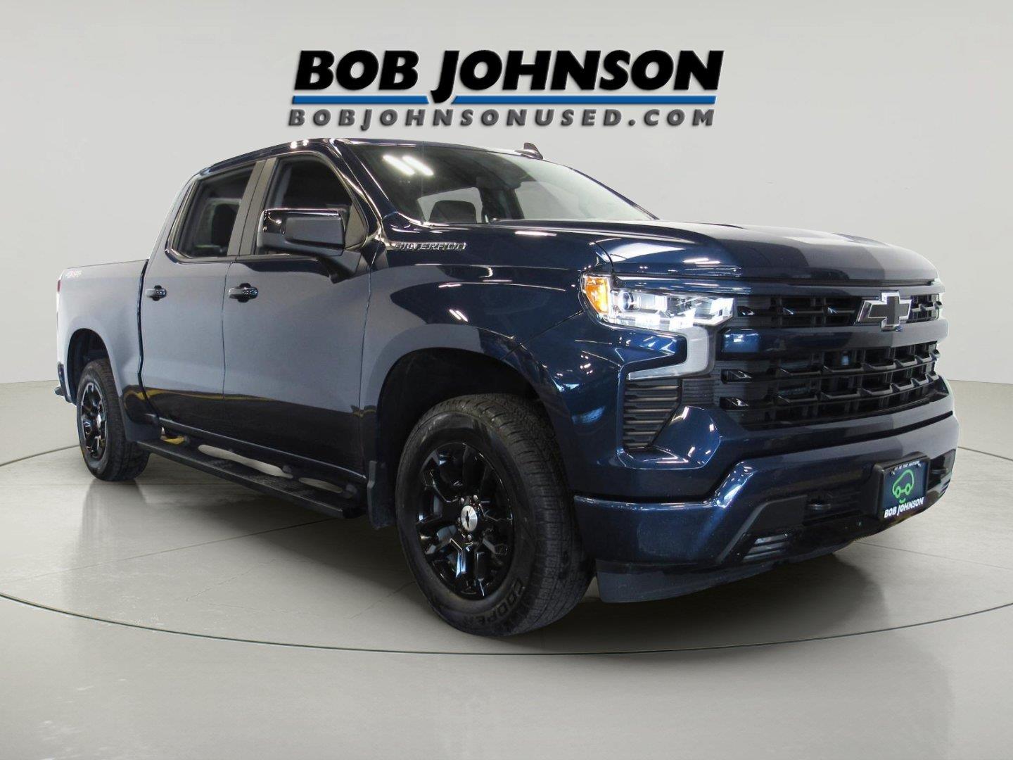 Northsky Blue Metallic 2023 Chevrolet Silverado 1500 Pickup Truck Four-Wheel Drive Automatic