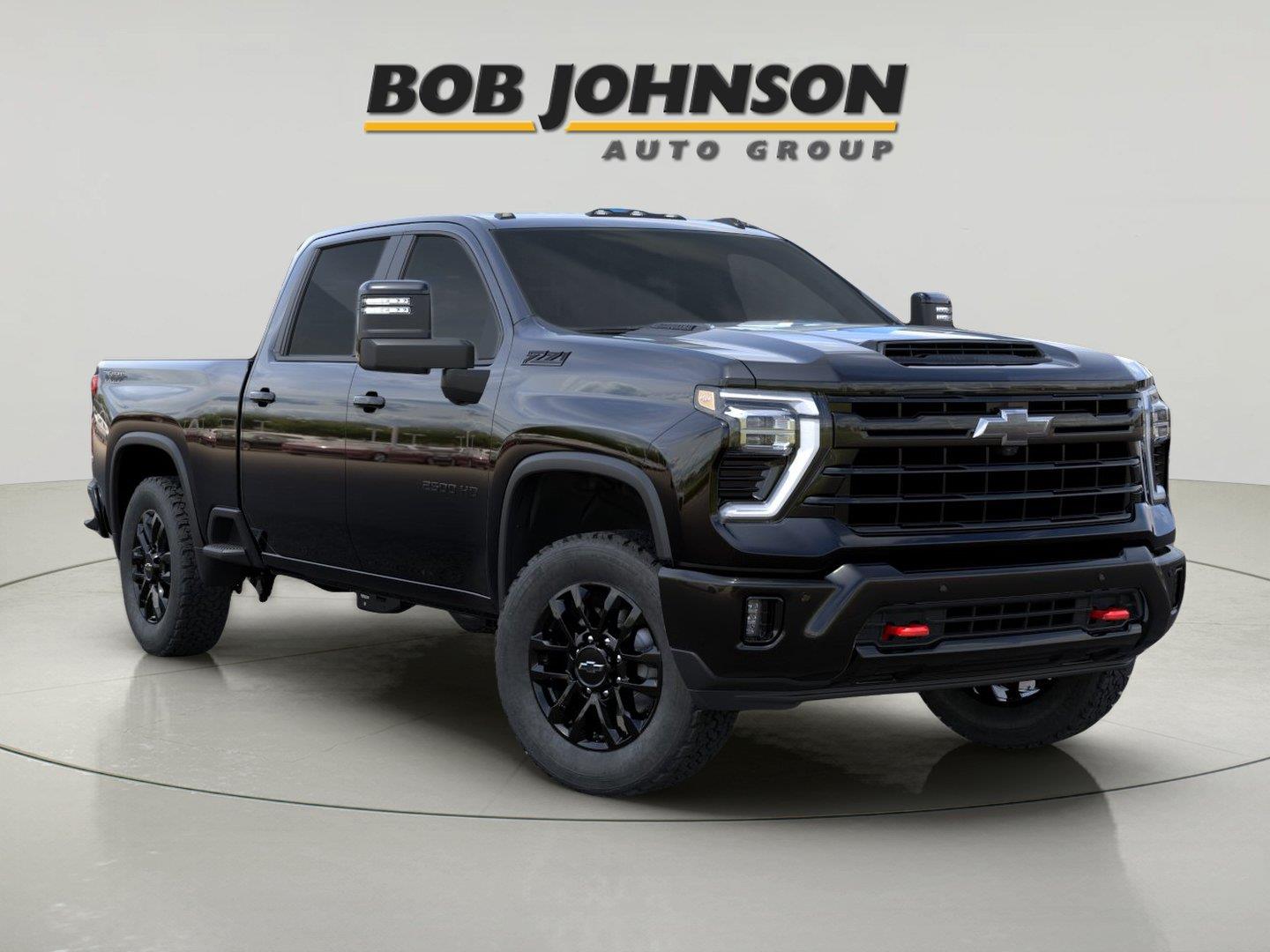 Black 2026 Chevrolet Silverado 2500HD Pickup Truck Four-Wheel Drive Automatic