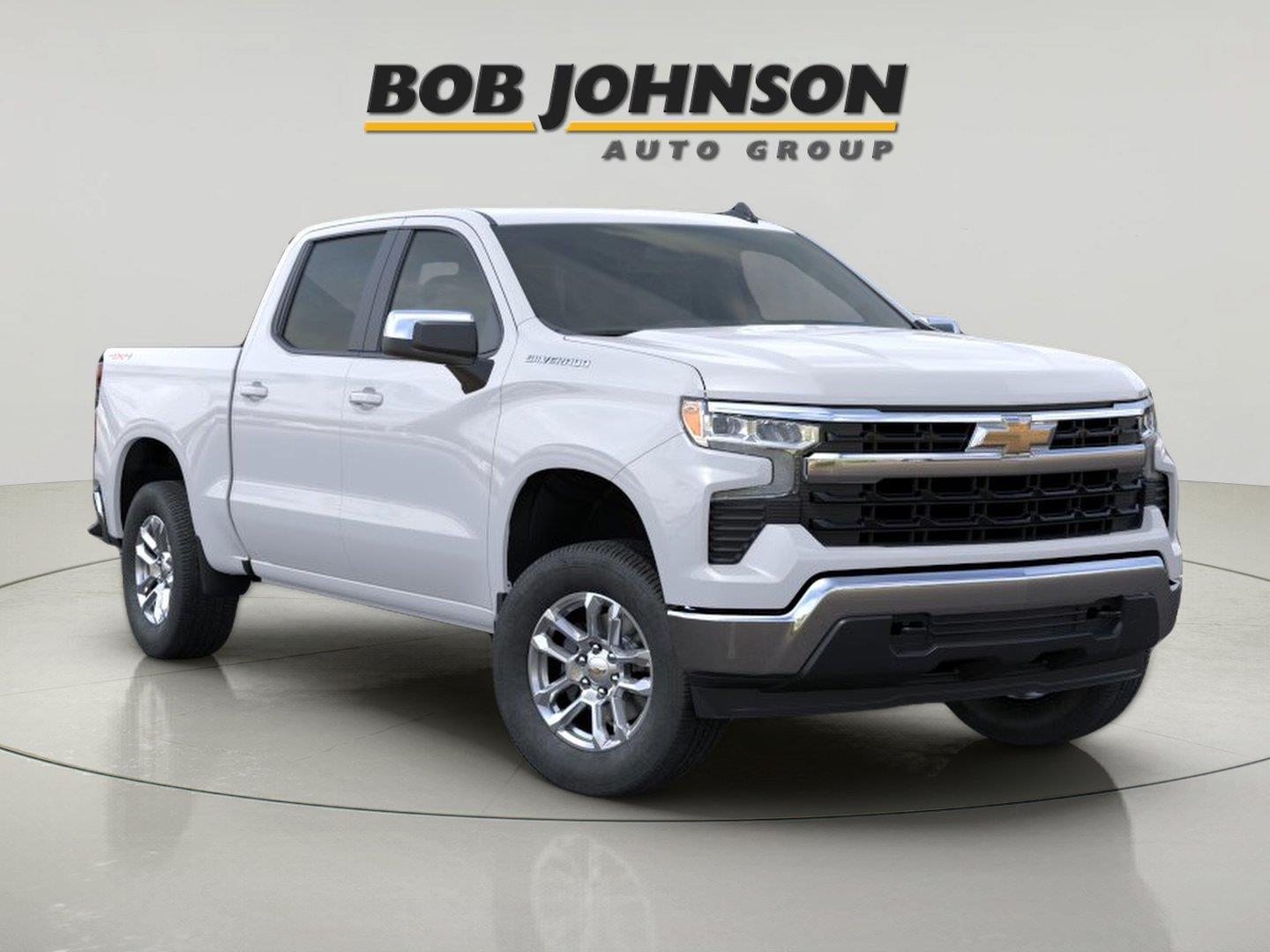 Summit White 2026 Chevrolet Silverado 1500 Pickup Truck Four-Wheel Drive 8-Speed Automatic