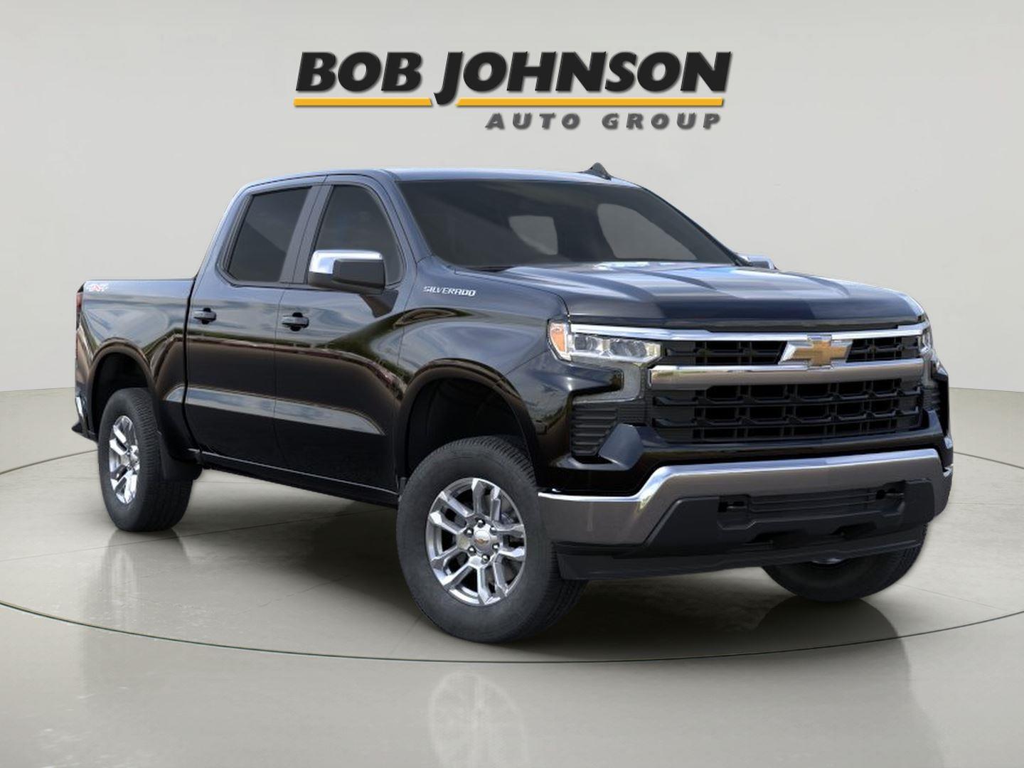 Black 2026 Chevrolet Silverado 1500 Pickup Truck Four-Wheel Drive 8-Speed Automatic