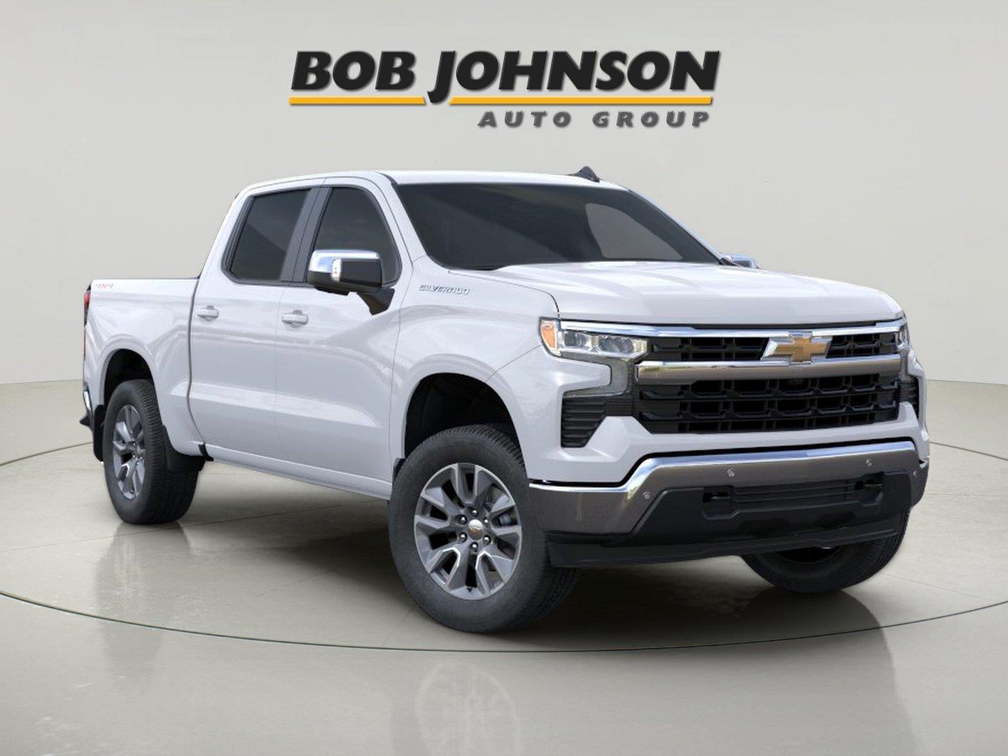 Summit White 2026 Chevrolet Silverado 1500 Pickup Truck Four-Wheel Drive Automatic