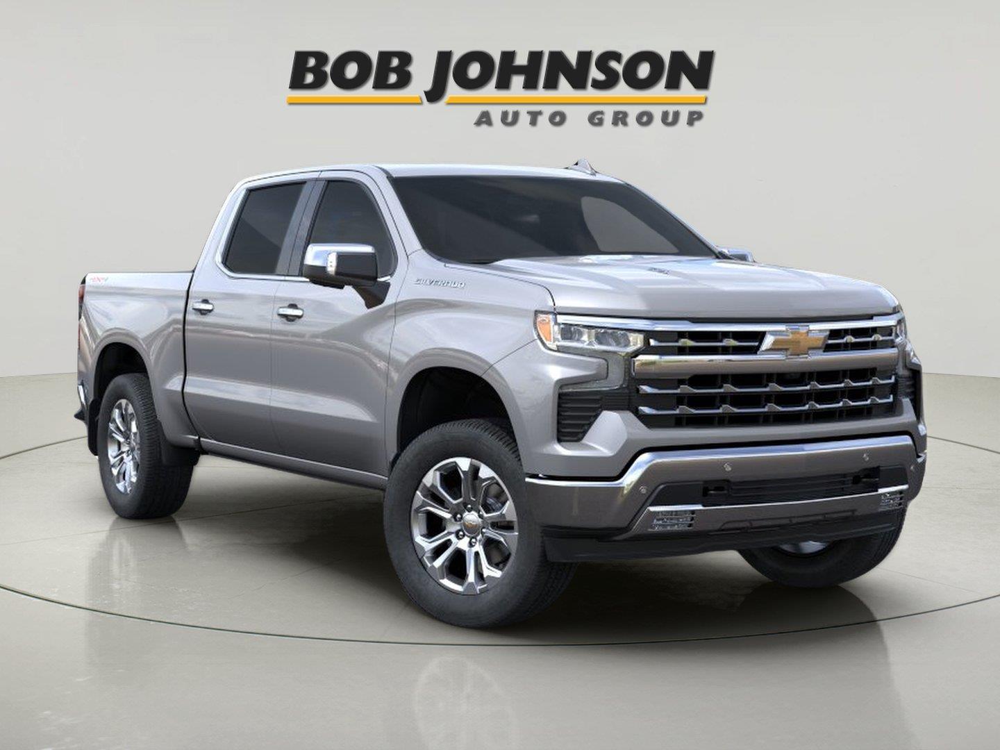 Sterling Gray Metallic 2026 Chevrolet Silverado 1500 Pickup Truck Four-Wheel Drive Automatic