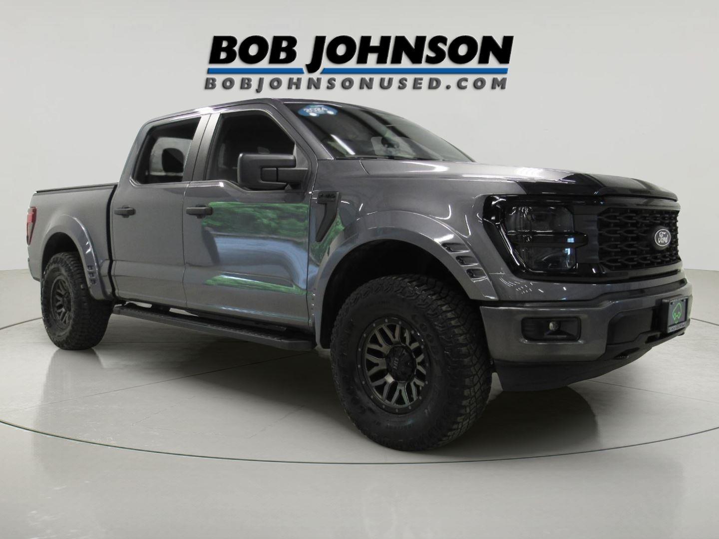 Carbonized Gray 2024 Ford F-150 Pickup Truck Four-Wheel Drive Automatic