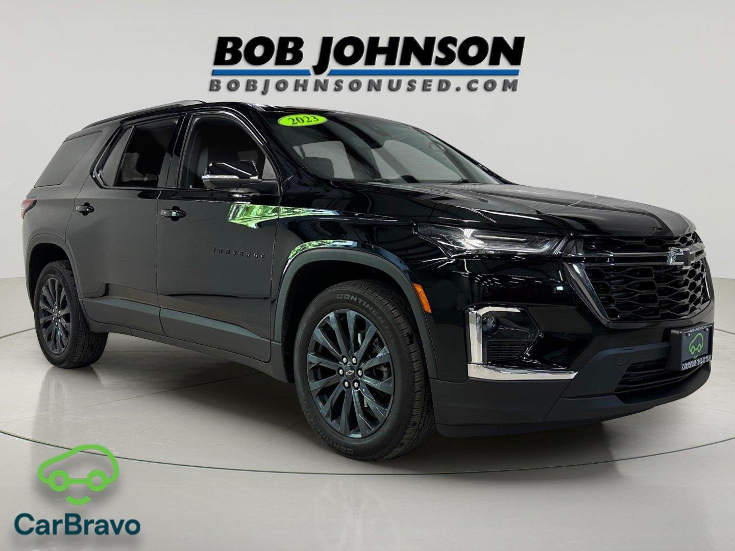 Mosaic Black Metallic 2023 Chevrolet Traverse SUV / Crossover Four-Wheel Drive 9-Speed Automatic