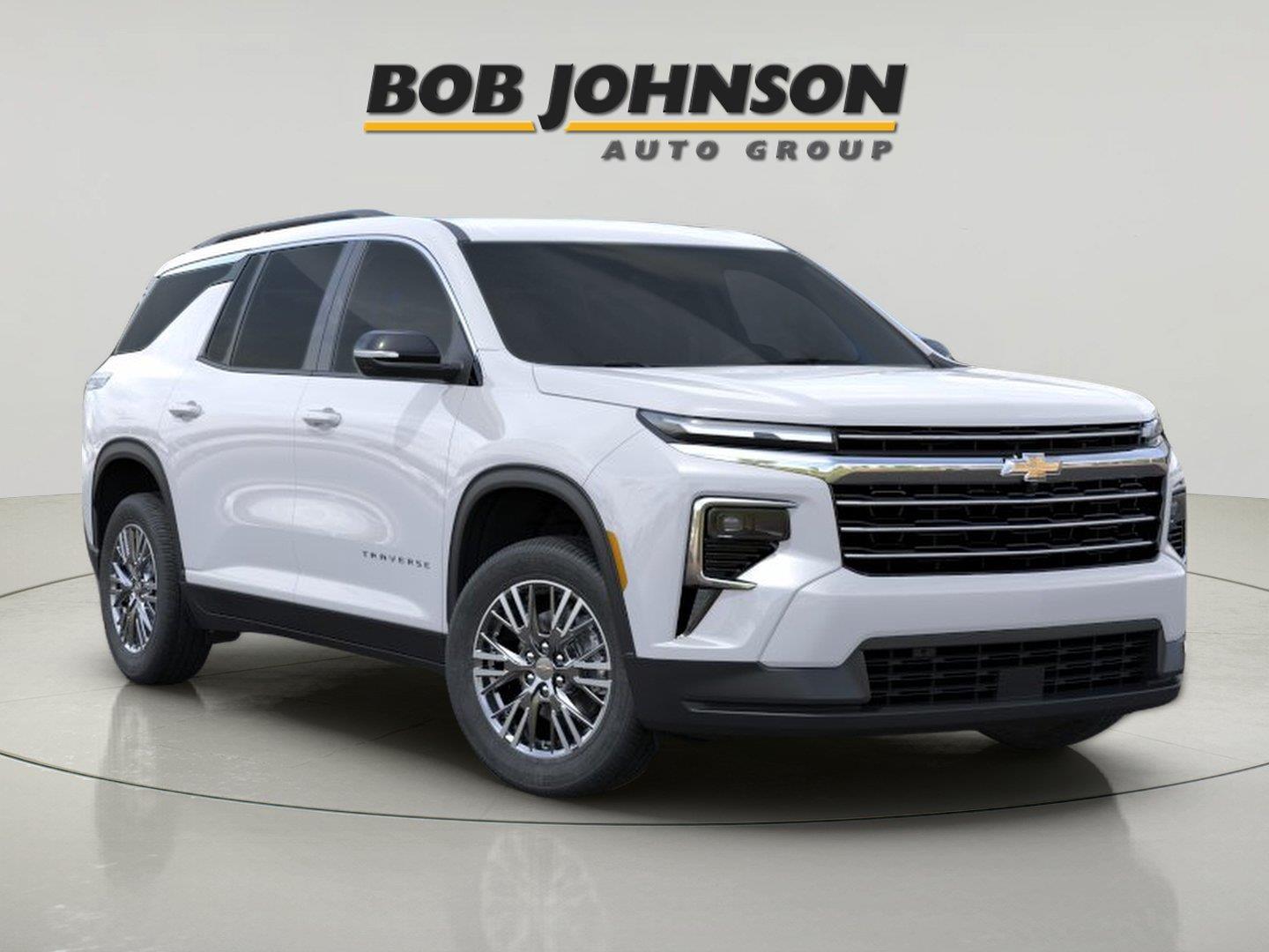 Summit White 2026 Chevrolet Traverse SUV / Crossover Four-Wheel Drive 8-Speed Automatic