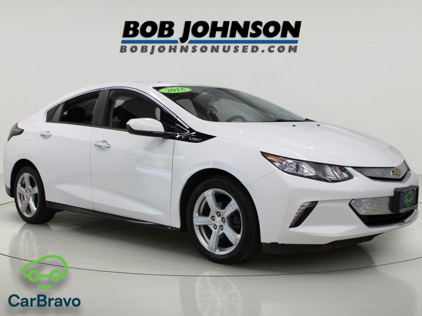 Summit White 2018 Chevrolet Volt Hatchback Front-Wheel Drive Automatic