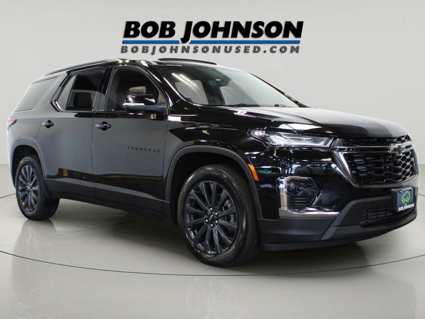 Mosaic Black Metallic 2023 Chevrolet Traverse SUV / Crossover Four-Wheel Drive 9-Speed Automatic