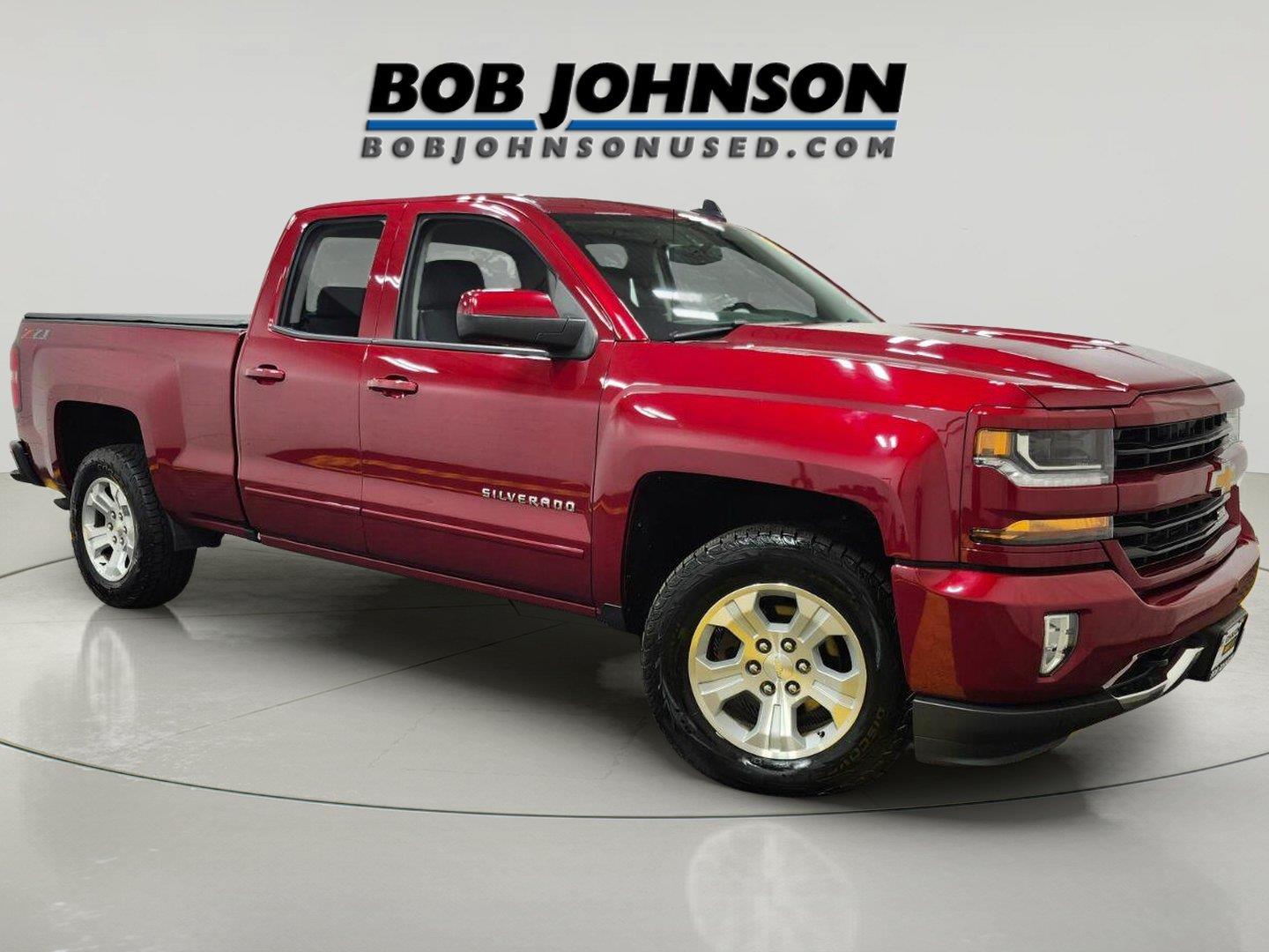 Cajun Red Tintcoat 2018 Chevrolet Silverado 1500 Pickup Truck Four-Wheel Drive 6-Speed Automatic