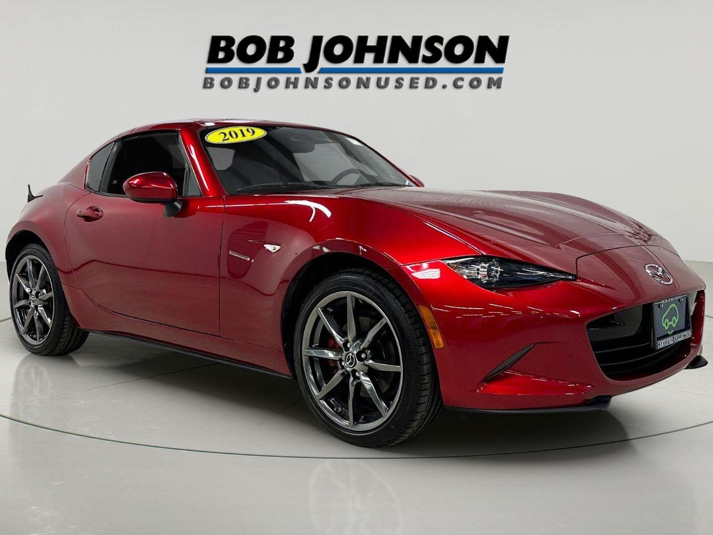 Soul Red Crystal Metallic 2019 Mazda MX-5 Miata Convertible Rear-Wheel Drive Manual