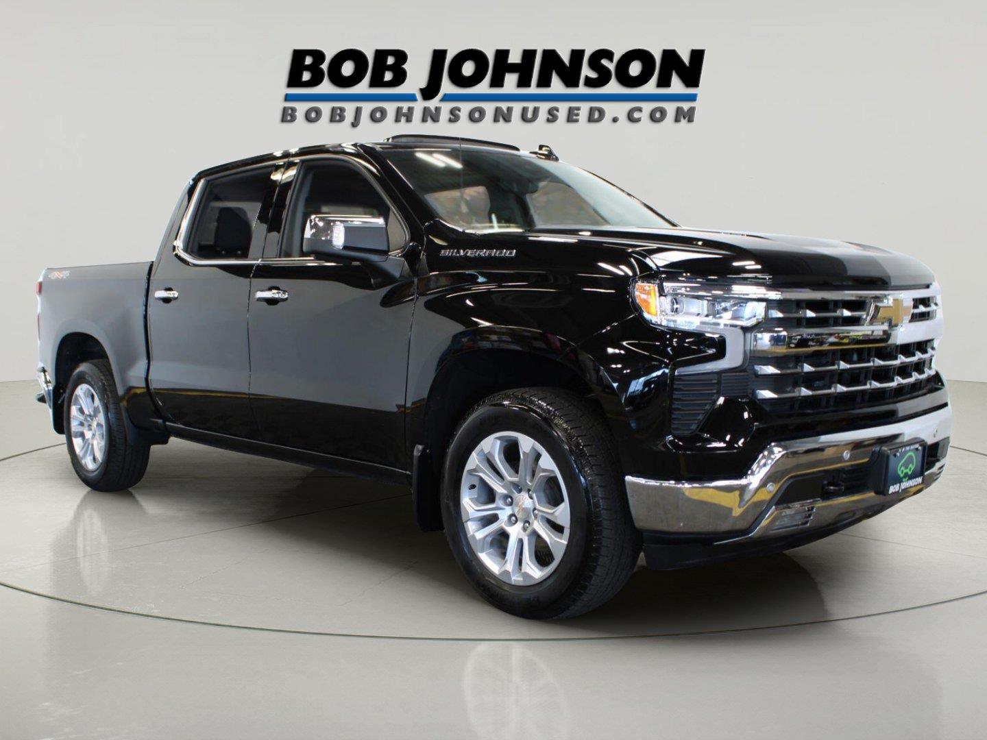 Black 2026 Chevrolet Silverado 1500 Pickup Truck Four-Wheel Drive Automatic