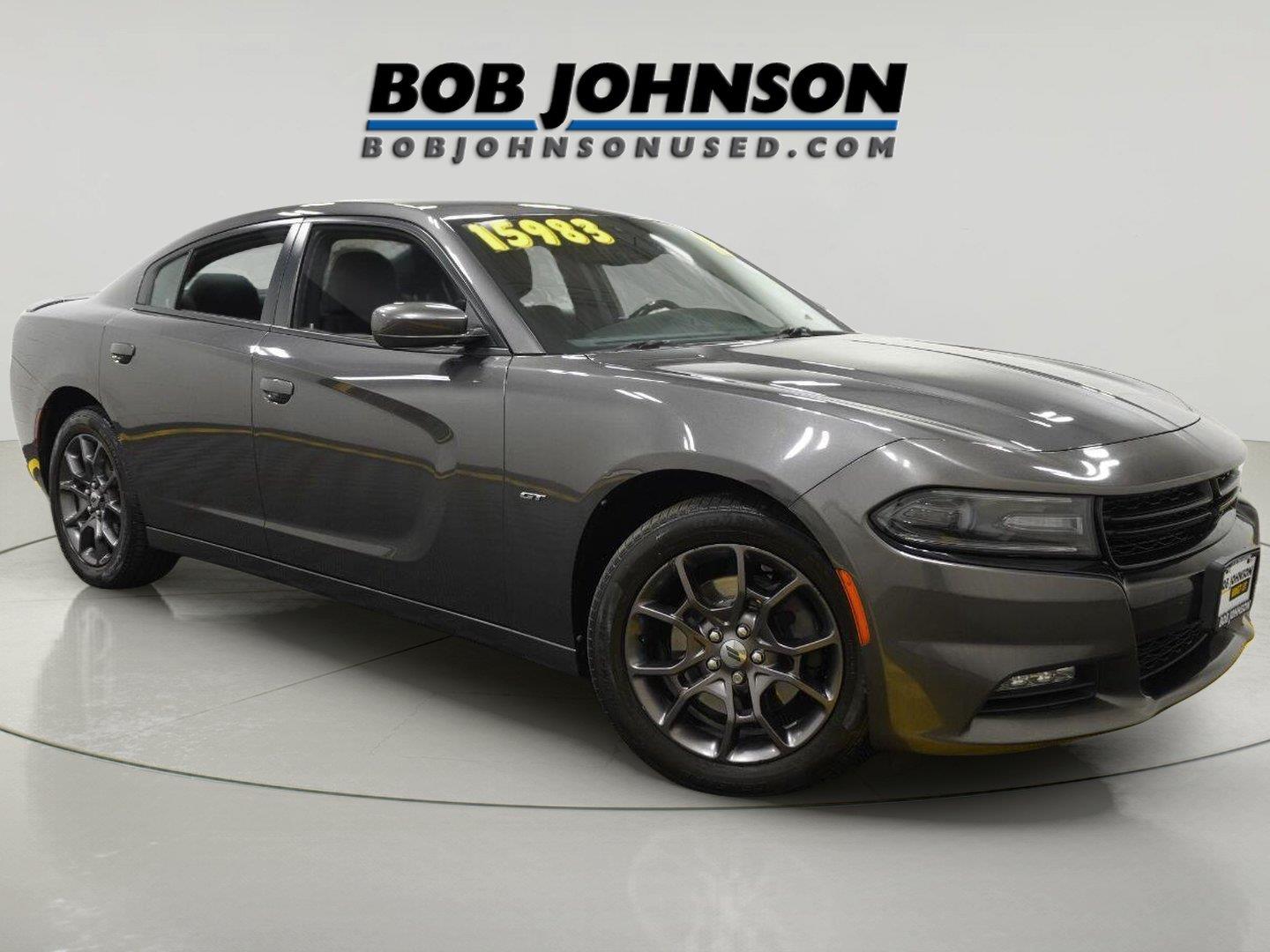 Gray (Granite Pearlcoat) 2018 Dodge Charger Sedan All-Wheel Drive 8-Speed Automatic
