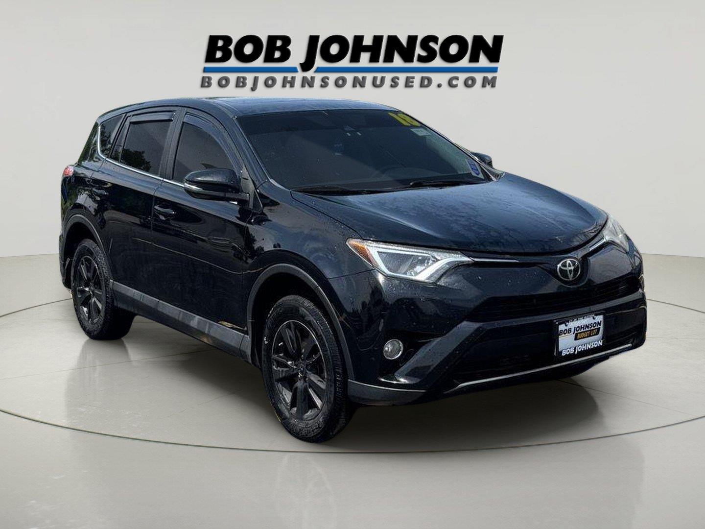 Black 2018 Toyota RAV4 SUV / Crossover All-Wheel Drive 6-Speed Automatic