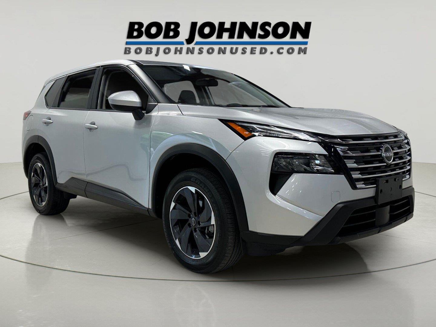 Brilliant Silver Metallic 2024 Nissan Rogue SUV / Crossover All-Wheel Drive Continuously Variable Transmission