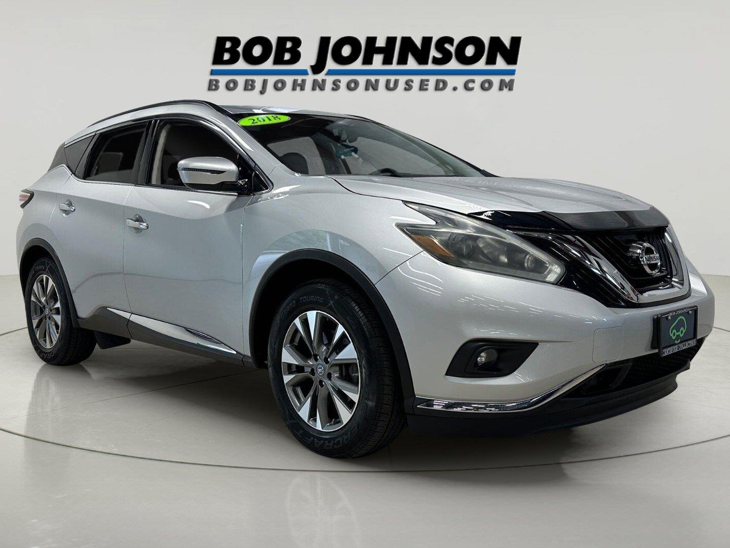Brilliant Silver Metallic 2018 Nissan Murano SUV / Crossover All-Wheel Drive Continuously Variable Transmission