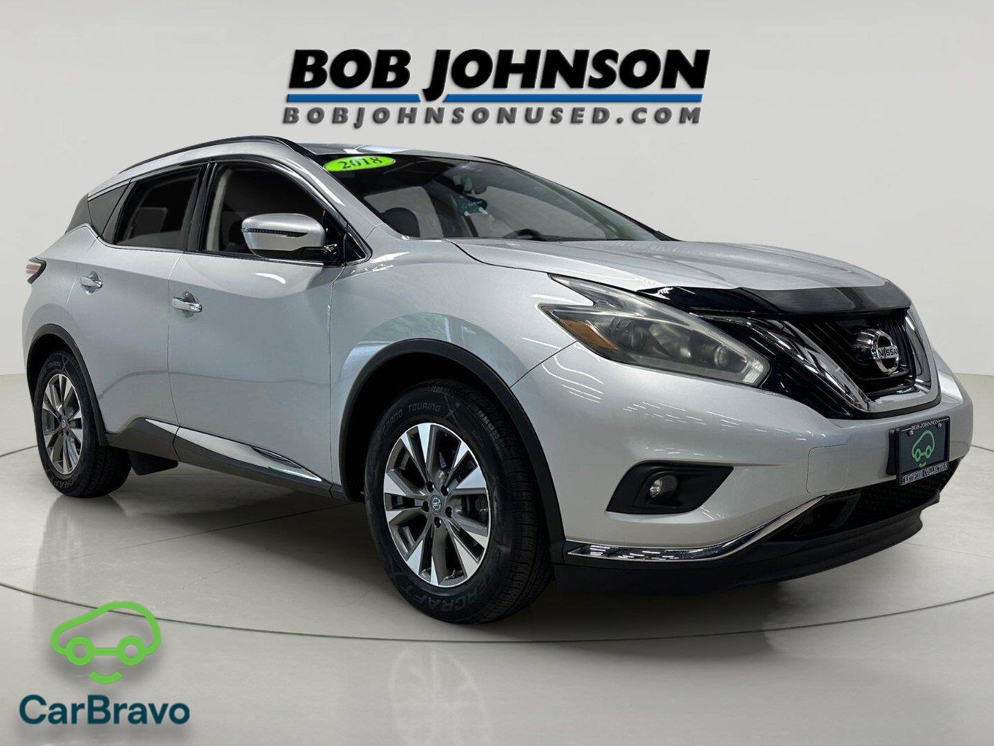 Brilliant Silver Metallic 2018 Nissan Murano SUV / Crossover All-Wheel Drive Continuously Variable Transmission