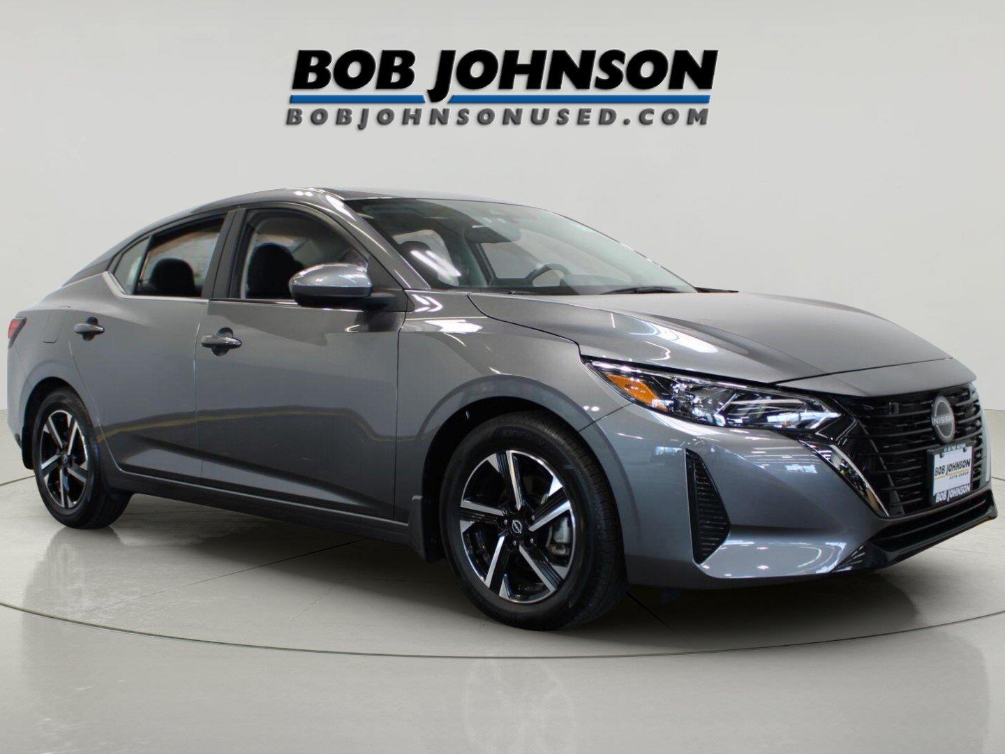 Gray (Gun Metallic) 2024 Nissan Sentra Sedan Front-Wheel Drive Continuously Variable Transmission
