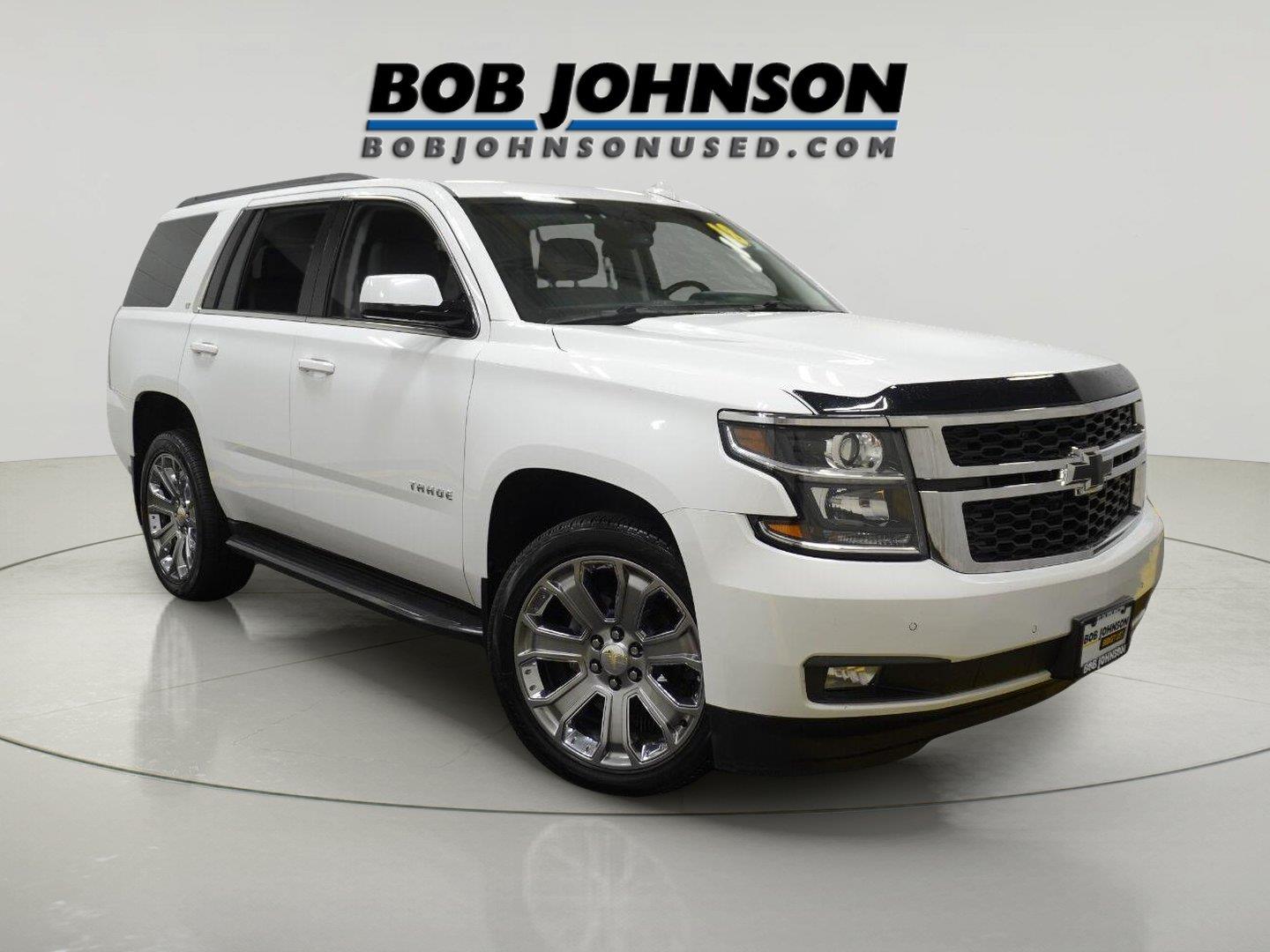 Summit White 2018 Chevrolet Tahoe SUV / Crossover Four-Wheel Drive 6-Speed Automatic