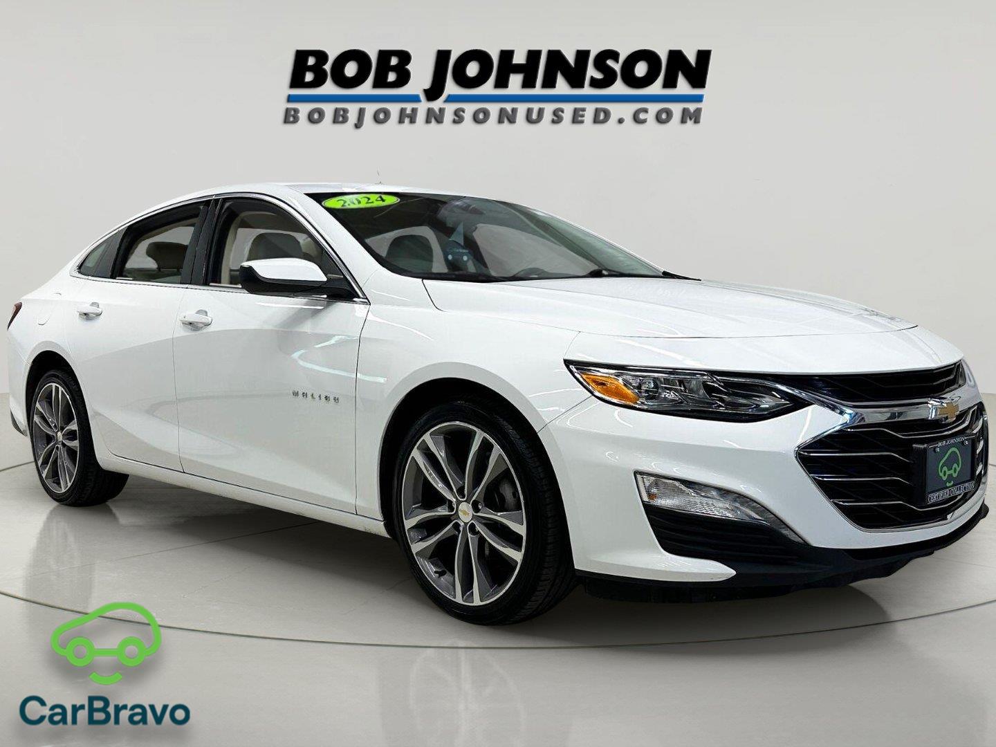 Summit White 2024 Chevrolet Malibu Sedan Front-Wheel Drive Continuously Variable Transmission