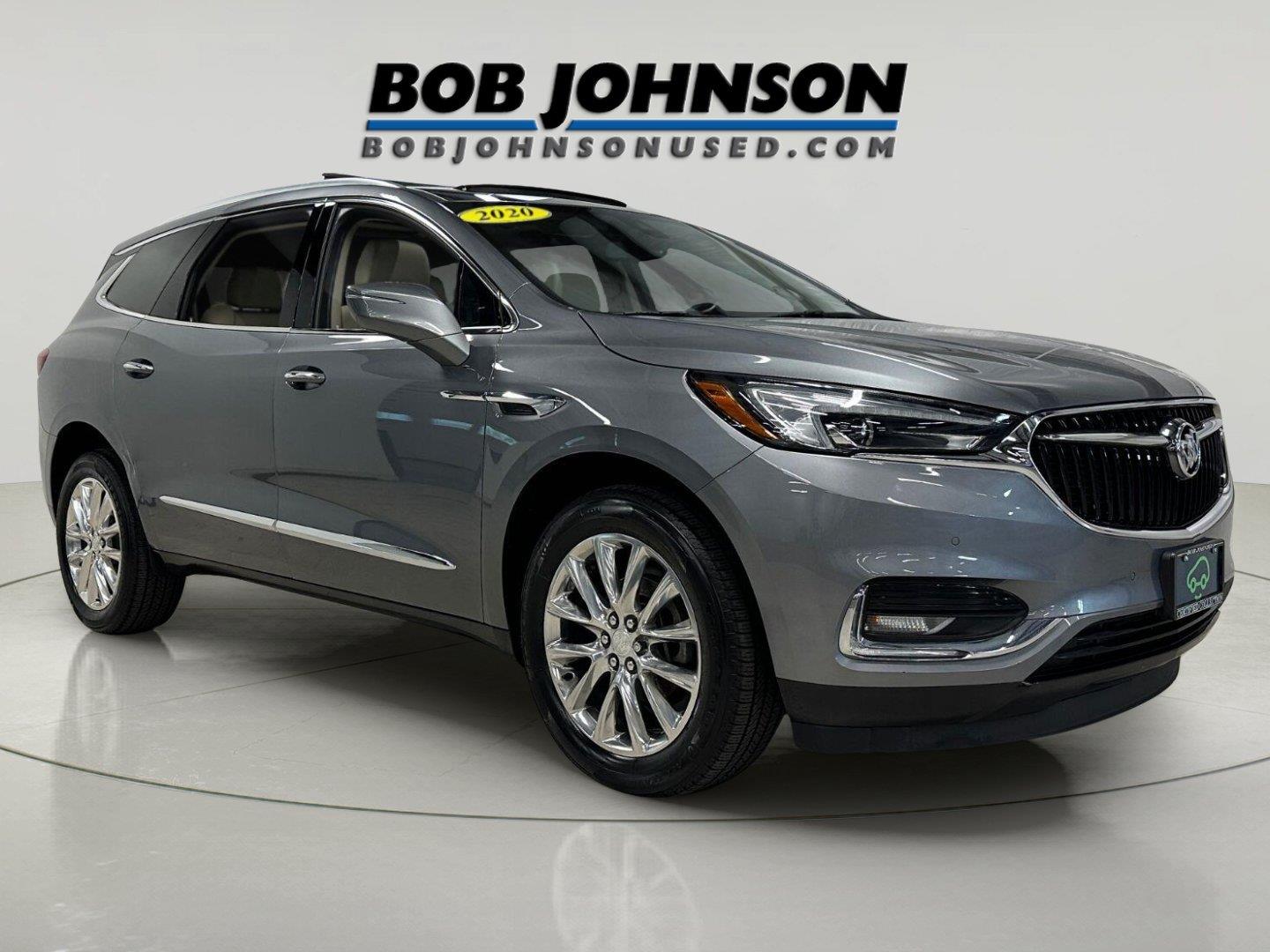 Gray (Satin Steel Metallic) 2020 Buick Enclave SUV / Crossover Four-Wheel Drive 9-Speed Automatic
