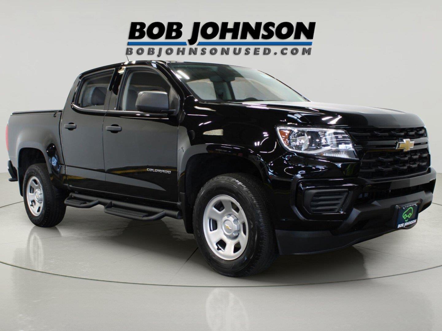 Black 2022 Chevrolet Colorado Pickup Truck 4X2 8-Speed Automatic