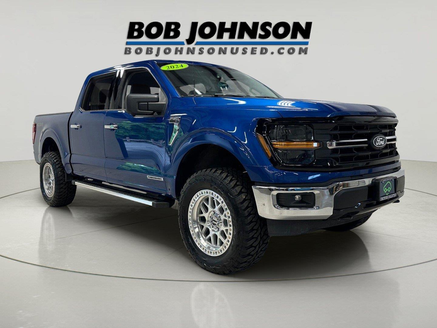 Atlas Blue 2024 Ford F-150 Pickup Truck Four-Wheel Drive Automatic