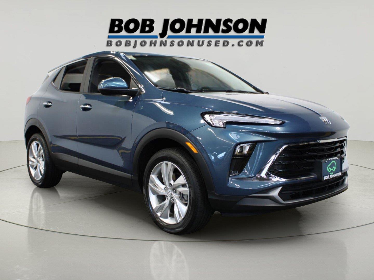 Ocean Blue Metallic 2024 Buick Encore GX SUV / Crossover All-Wheel Drive 9-Speed Automatic