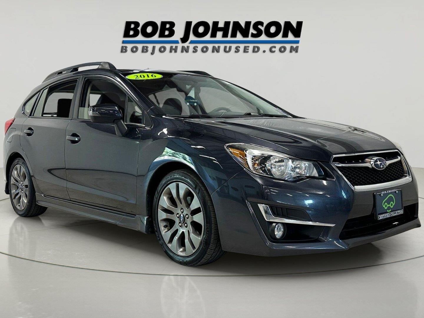 Dark Gray Metallic 2016 Subaru Impreza Hatchback All-Wheel Drive Continuously Variable Transmission