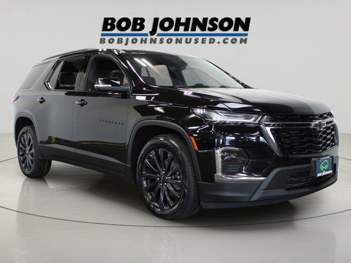 Mosaic Black Metallic 2023 Chevrolet Traverse SUV / Crossover Four-Wheel Drive 9-Speed Automatic