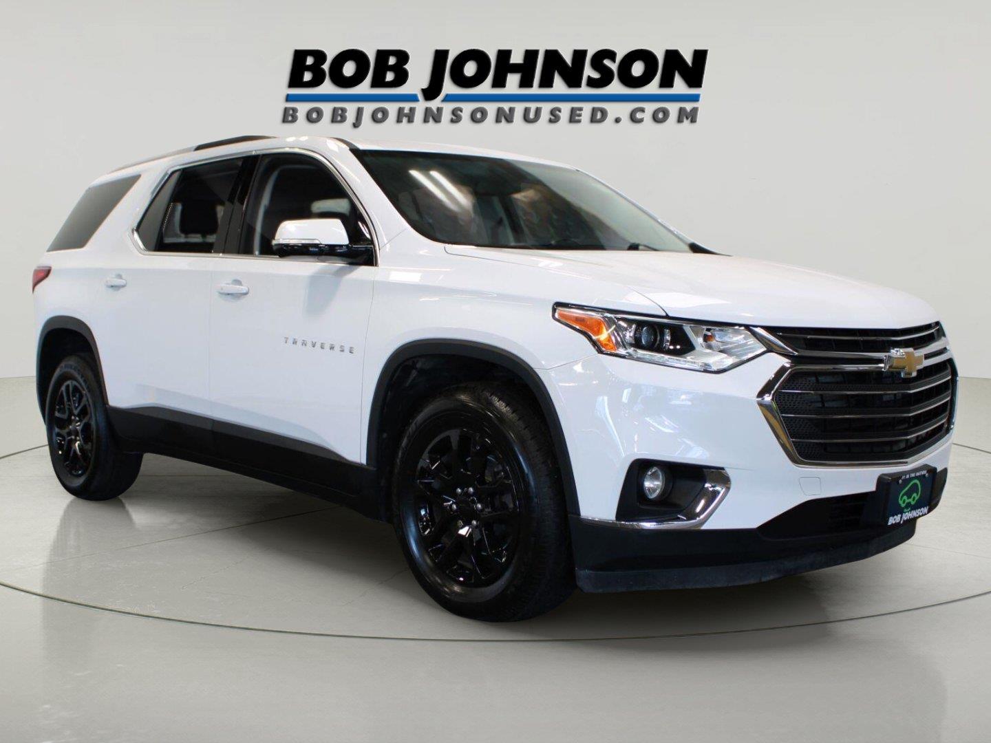 Summit White 2018 Chevrolet Traverse SUV / Crossover Four-Wheel Drive 9-Speed Automatic