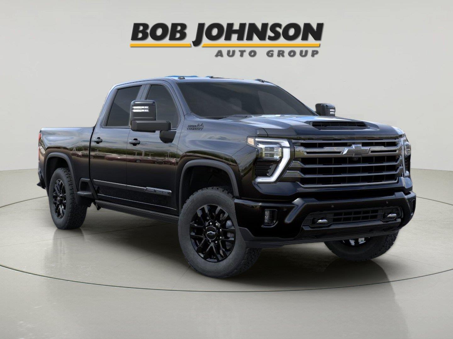 Black 2026 Chevrolet Silverado 2500HD Pickup Truck Four-Wheel Drive Automatic