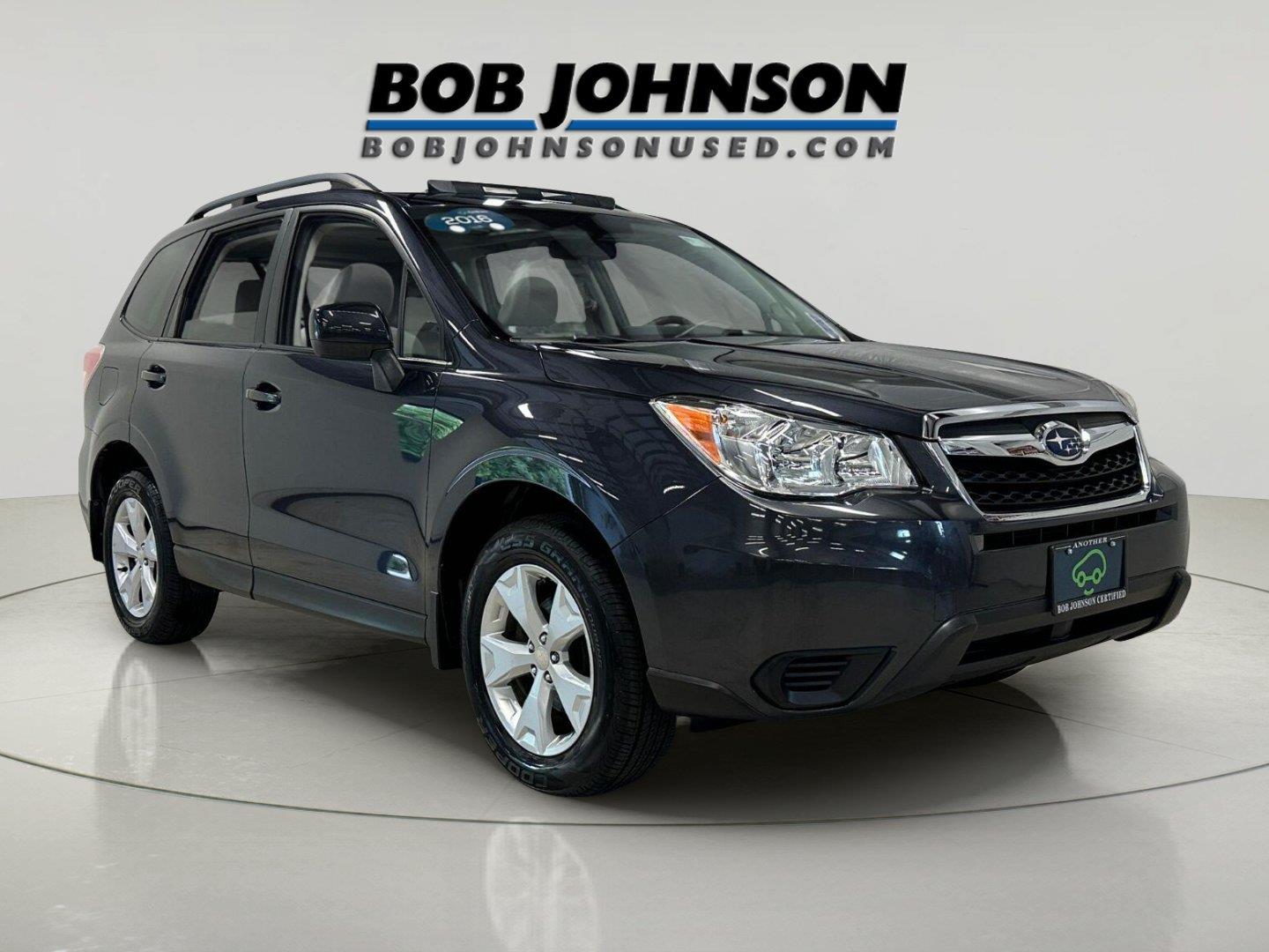 Dark Gray Metallic 2016 Subaru Forester SUV / Crossover All-Wheel Drive Continuously Variable Transmission