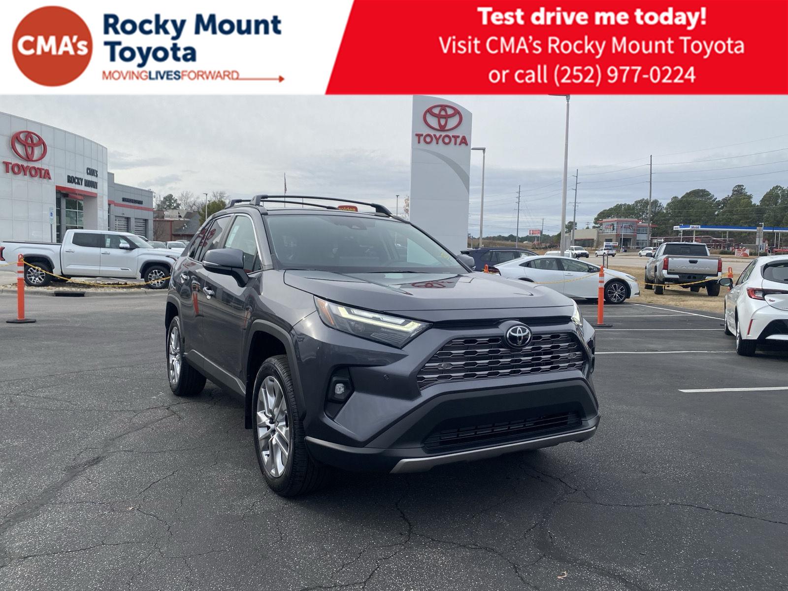 Magnetic Gray Metallic 2025 Toyota RAV4 Limited FWD SUV / Crossover Front-Wheel Drive 8-Speed Automatic