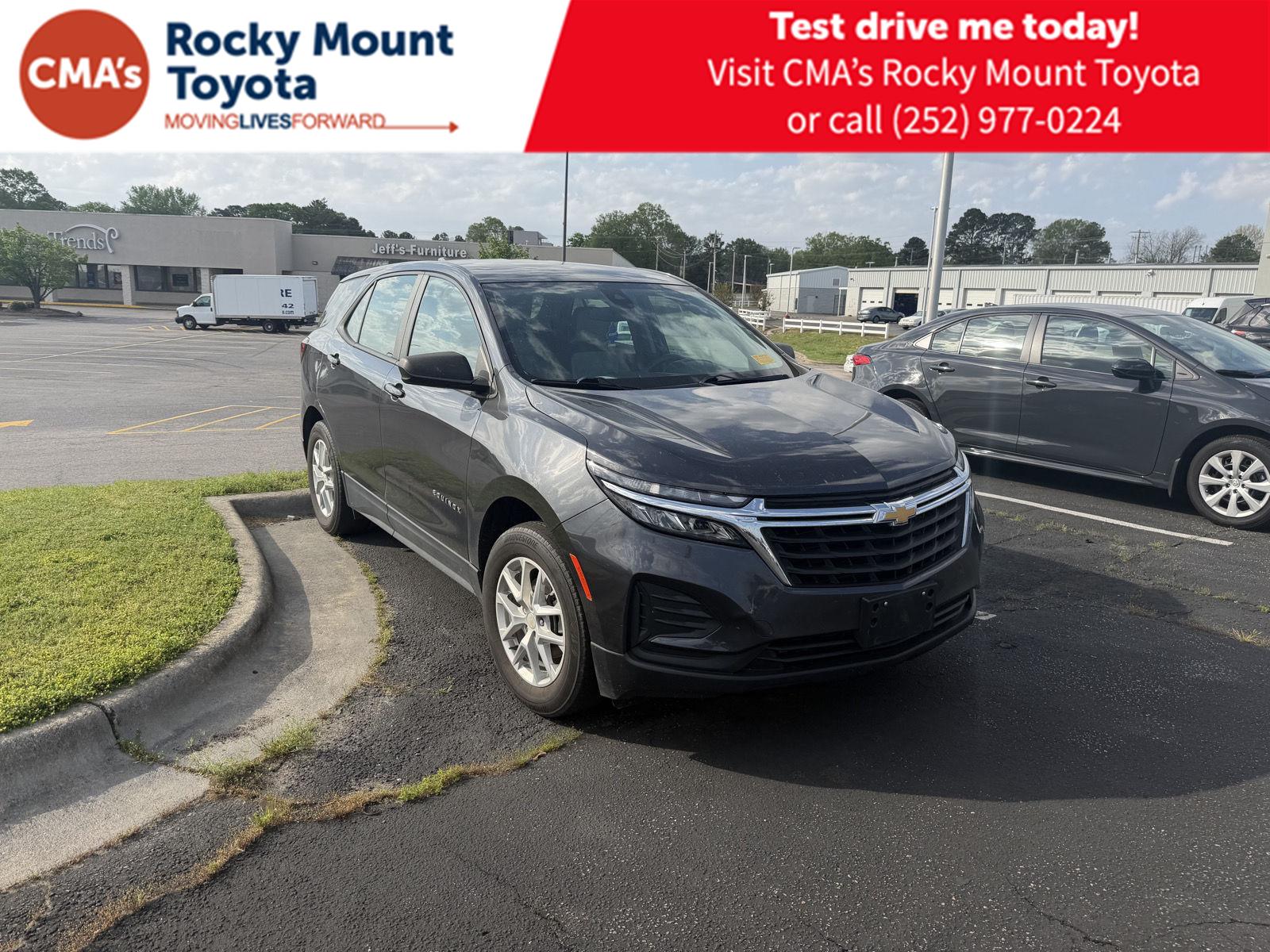 Iron Gray Metallic 2022 Chevrolet Equinox LS AWD with 1LS SUV / Crossover Four-Wheel Drive 6-Speed Automatic Overdrive