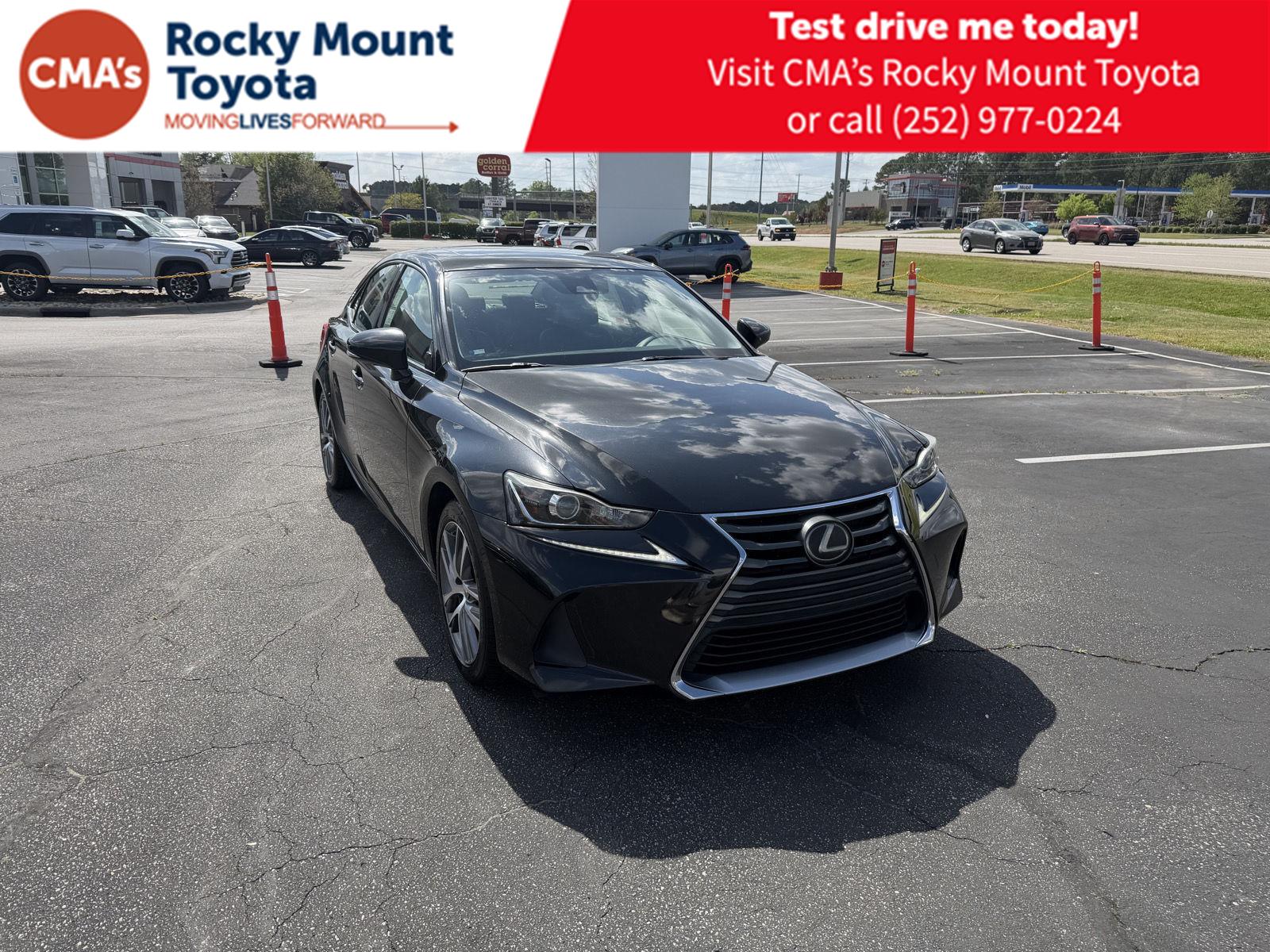 Black (Caviar) 2018 Lexus IS 300 RWD Sedan Rear-Wheel Drive Automatic