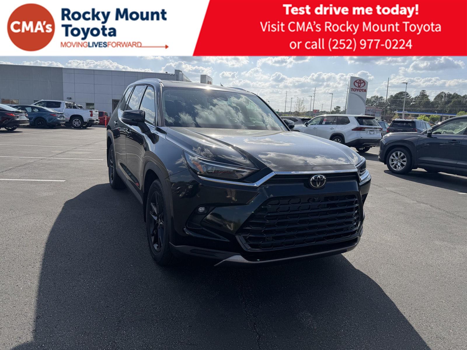 Midnight Black Metallic 2026 Toyota Grand Highlander Platinum AWD SUV / Crossover All-Wheel Drive 8-Speed Automatic