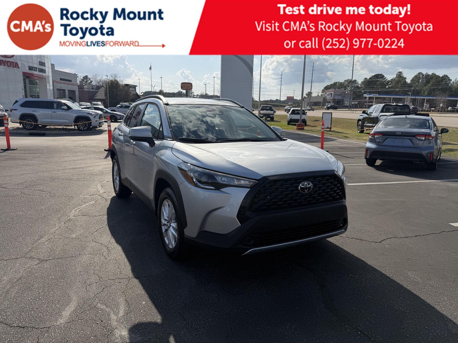 Sonic Silver 2023 Toyota Corolla Cross LE FWD SUV / Crossover Front-Wheel Drive Continuously Variable Transmission