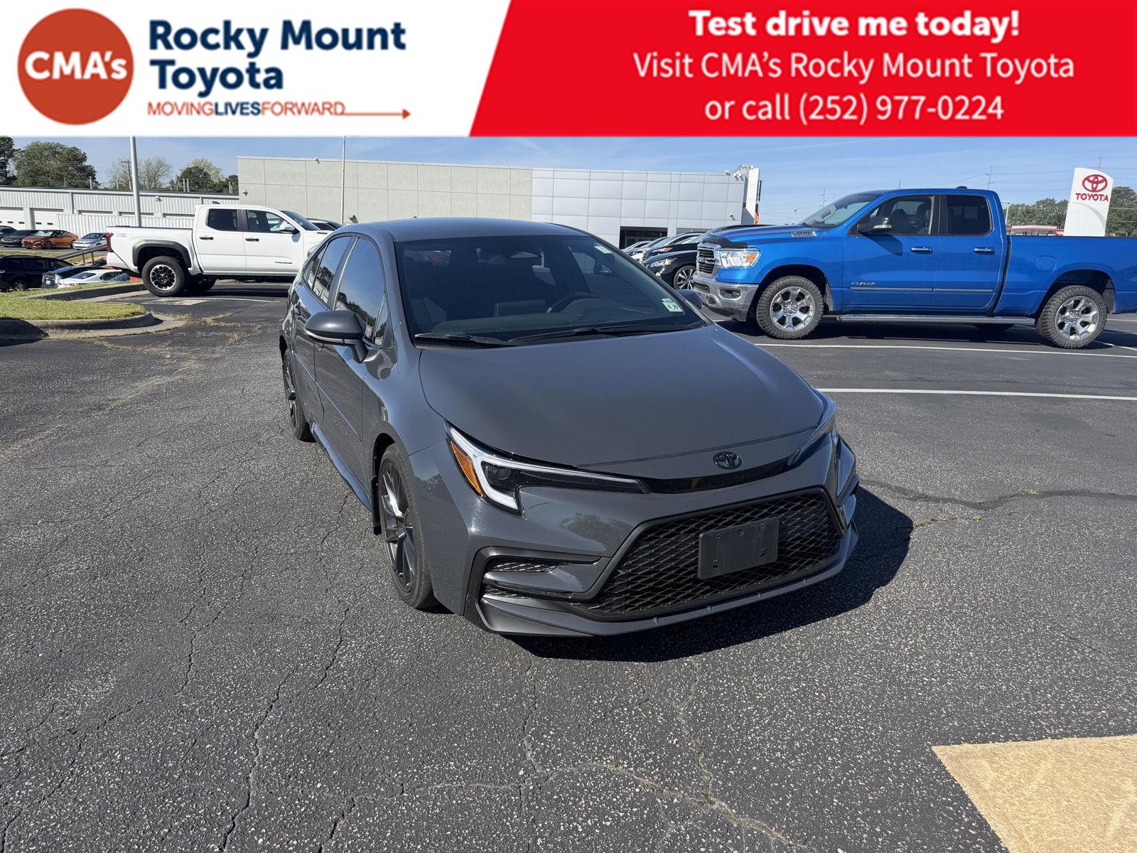 Underground 2024 Toyota Corolla SE FWD Sedan Front-Wheel Drive Continuously Variable Transmission