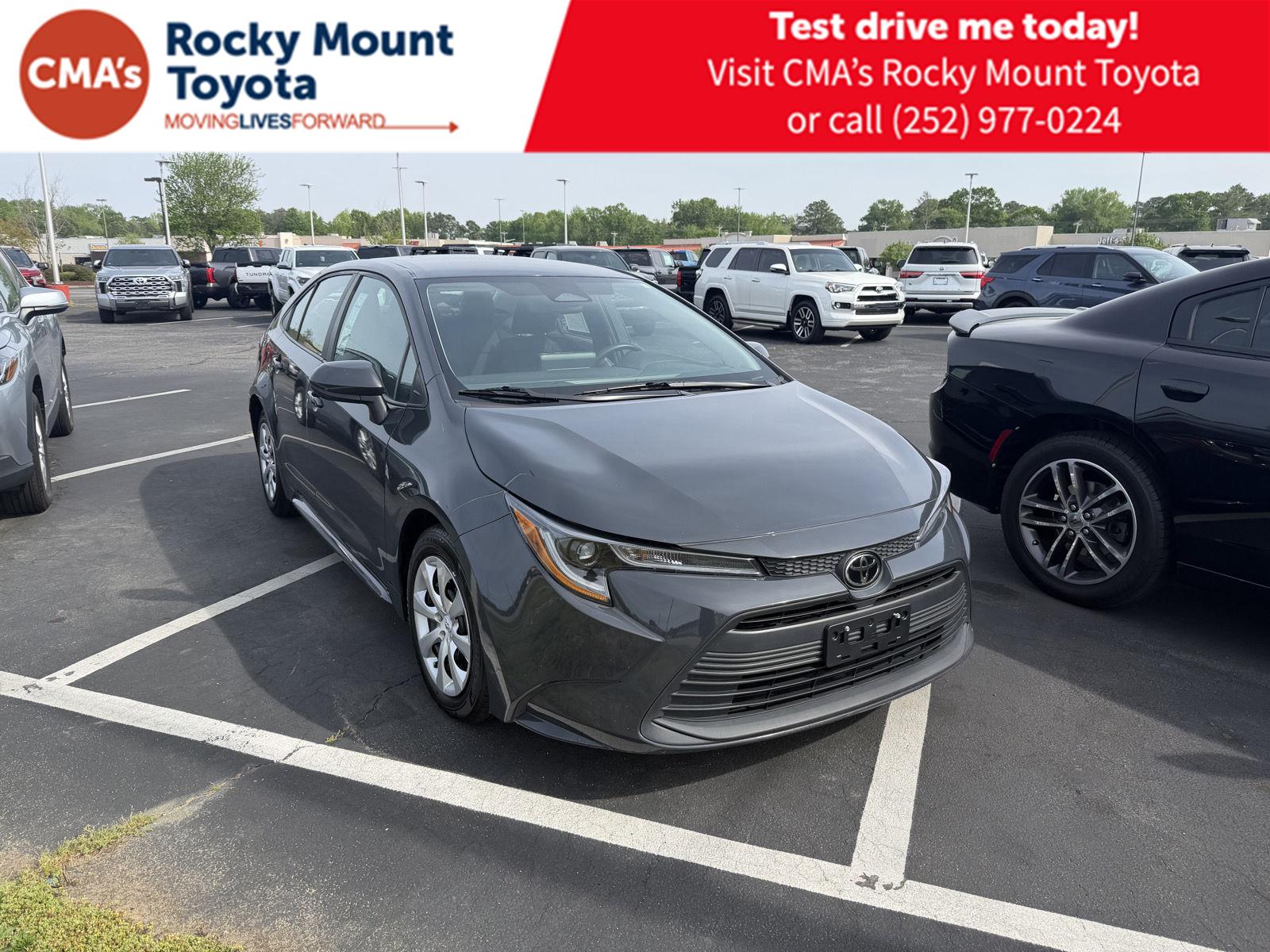 Underground 2023 Toyota Corolla LE FWD Sedan Front-Wheel Drive Continuously Variable Transmission