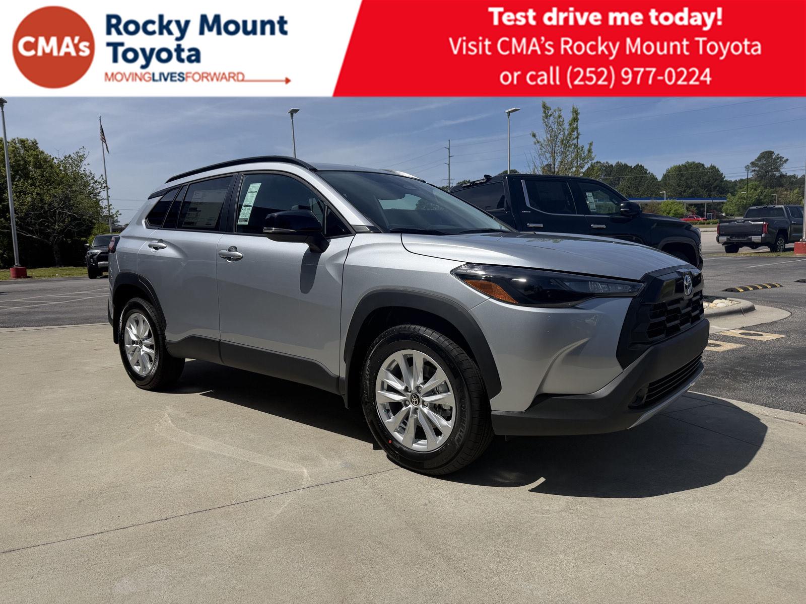 Sonic Silver 2026 Toyota Corolla Cross LE FWD SUV / Crossover Front-Wheel Drive Continuously Variable Transmission